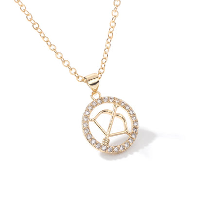 Zodiac Zircon Necklace