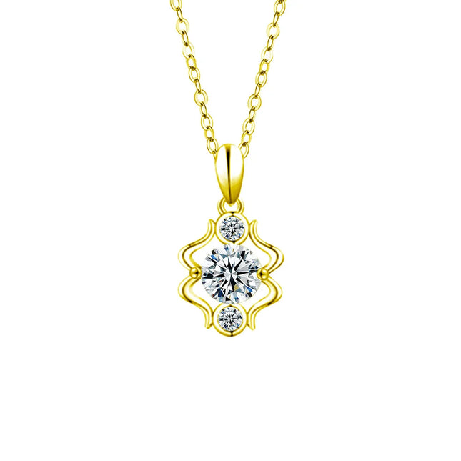 Moissanite Zodiac Necklace