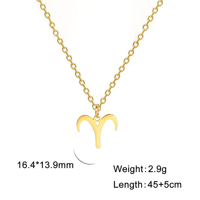Star Sign Zodiac Necklace