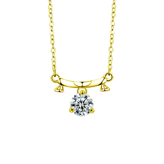Moissanite Zodiac Necklace