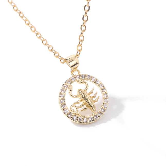 Zodiac Zircon Necklace
