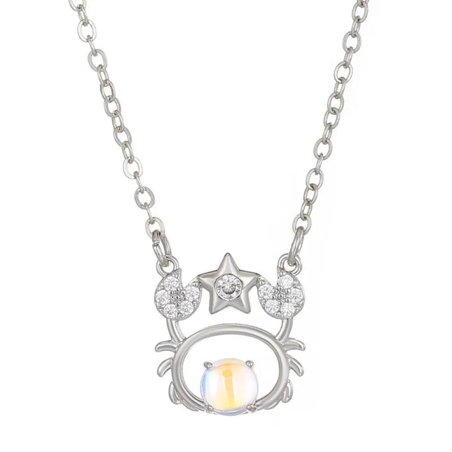 Zodiac Moon Necklace