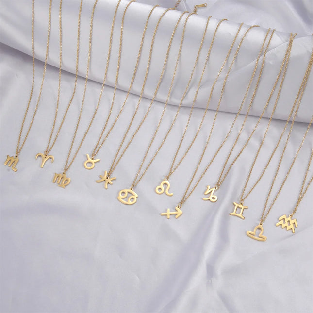 Star Sign Zodiac Necklace