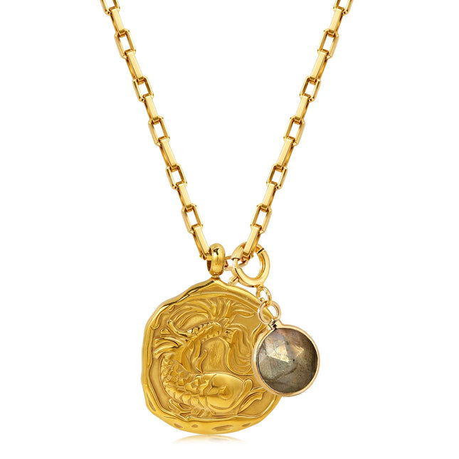 Birthstone Zodiac Necklace