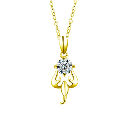 Moissanite Zodiac Necklace