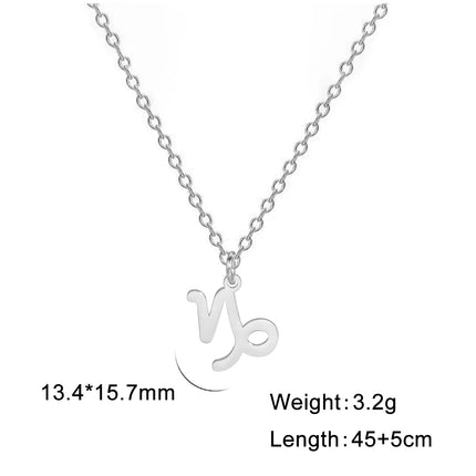 Star Sign Zodiac Necklace