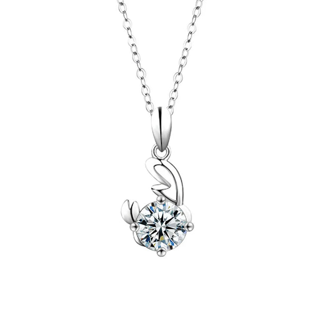 Moissanite Zodiac Necklace