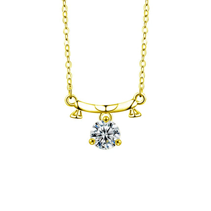 Moissanite Zodiac Necklace