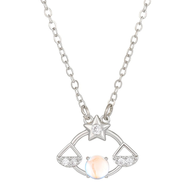 Zodiac Moon Necklace