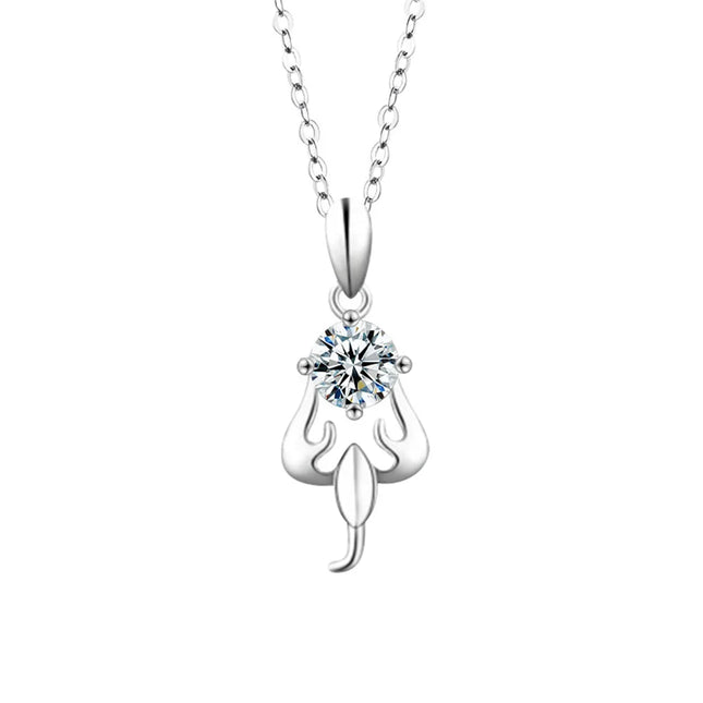 Moissanite Zodiac Necklace