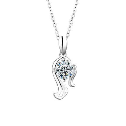 Moissanite Zodiac Necklace