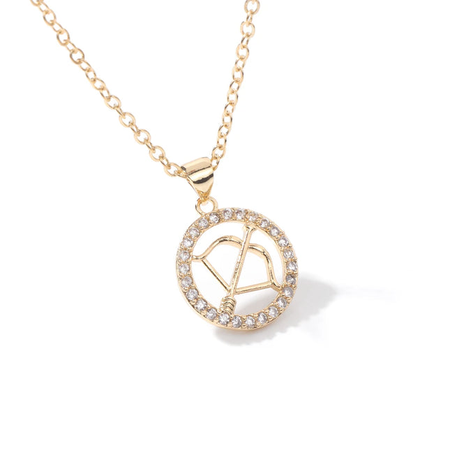 Zodiac Zircon Necklace