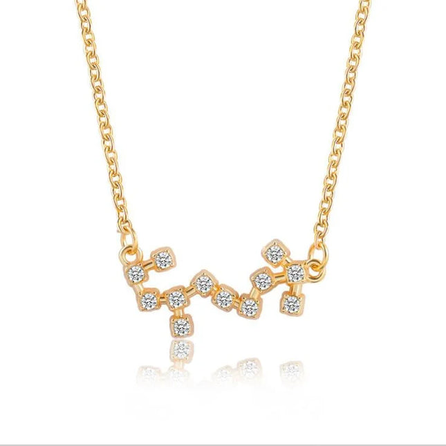 Zodiac Signet Necklace