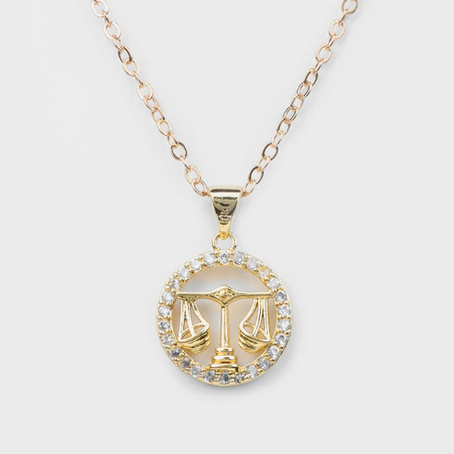 Zodiac Zircon Necklace