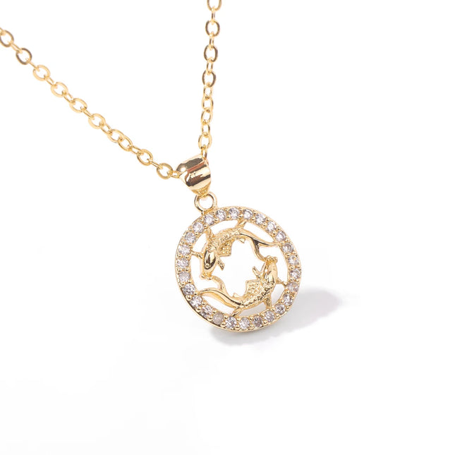 Zodiac Zircon Necklace