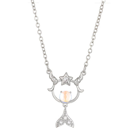 Zodiac Moon Necklace