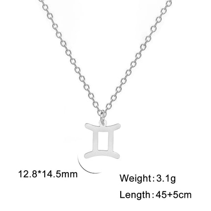 Star Sign Zodiac Necklace
