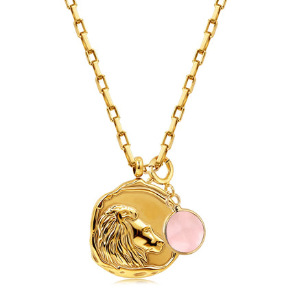 Birthstone Zodiac Necklace