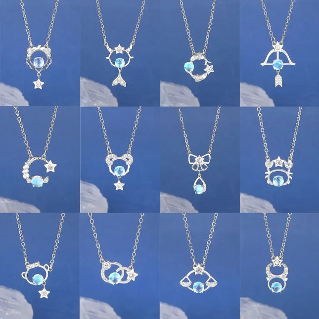 Zodiac Moon Necklace