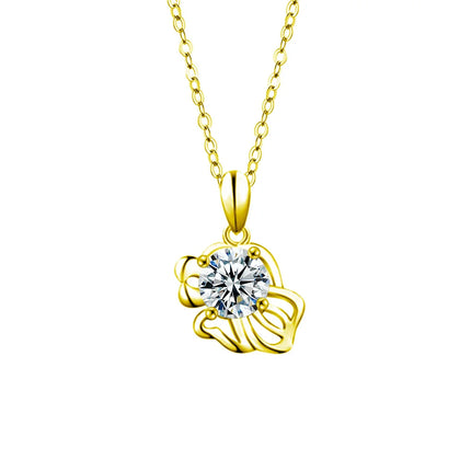 Moissanite Zodiac Necklace