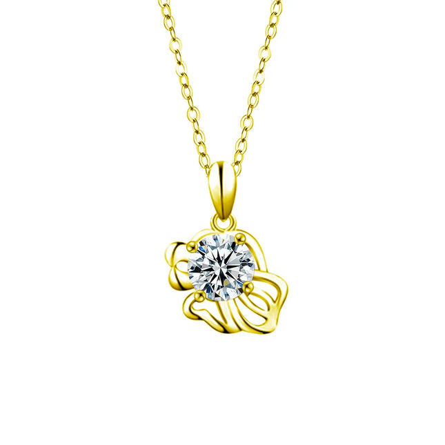 Moissanite Zodiac Necklace