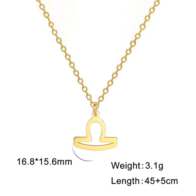 Star Sign Zodiac Necklace