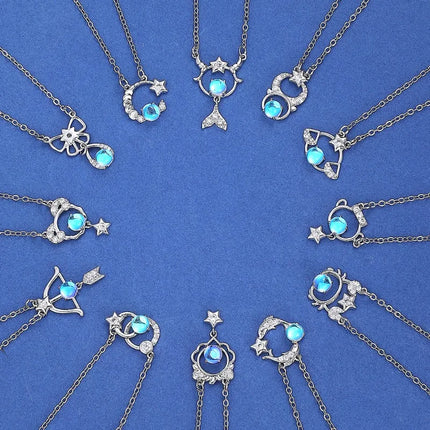 Zodiac Moon Necklace