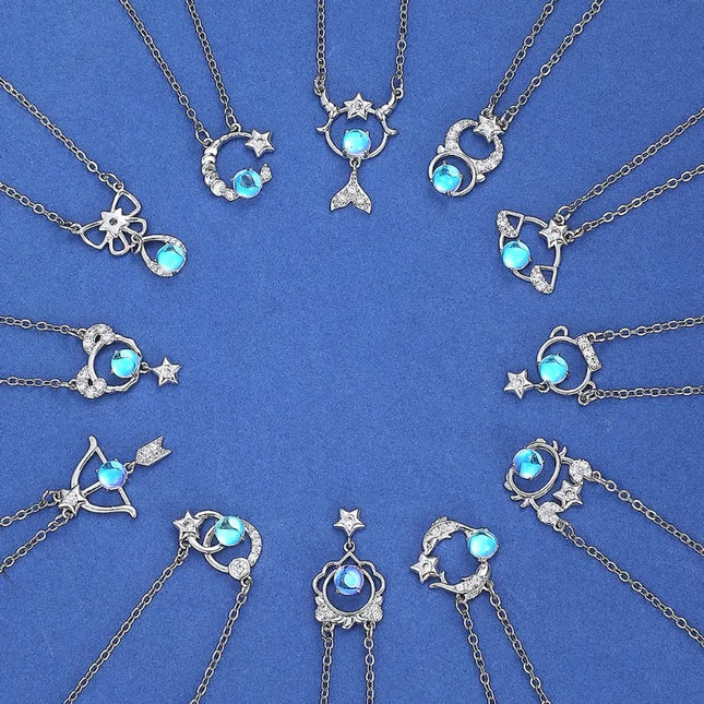 Zodiac Moon Necklace