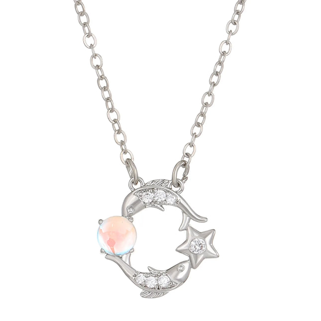 Zodiac Moon Necklace