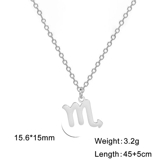 Star Sign Zodiac Necklace