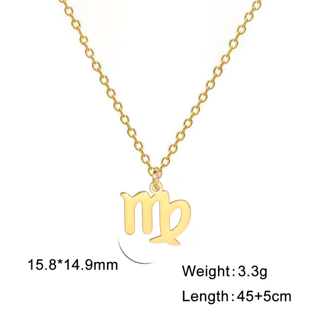 Star Sign Zodiac Necklace