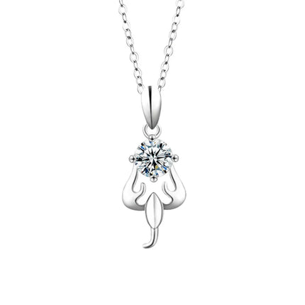 Moissanite Zodiac Necklace
