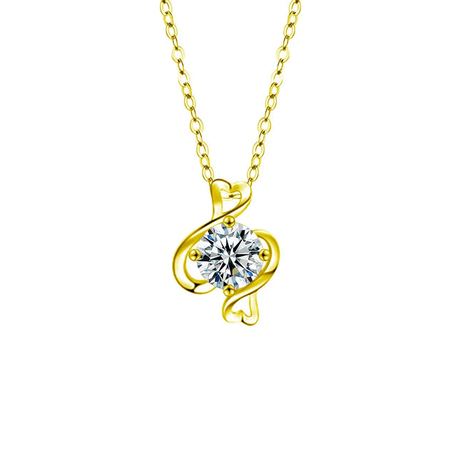 Moissanite Zodiac Necklace