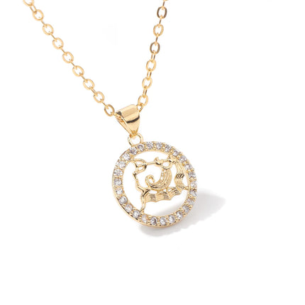 Zodiac Zircon Necklace