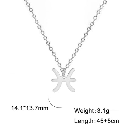 Star Sign Zodiac Necklace