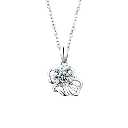Moissanite Zodiac Necklace