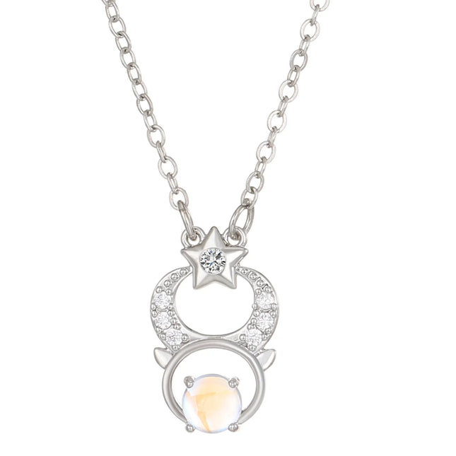 Zodiac Moon Necklace