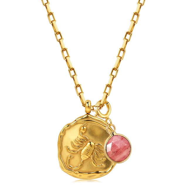 Birthstone Zodiac Necklace