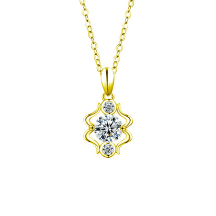 Moissanite Zodiac Necklace