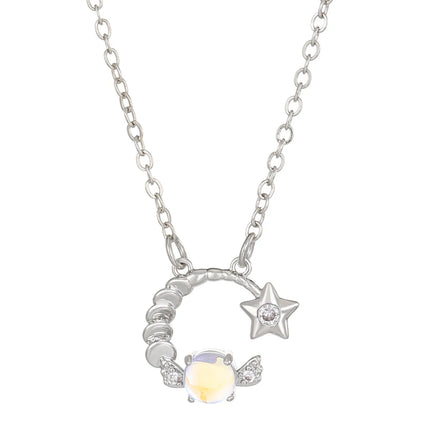 Zodiac Moon Necklace