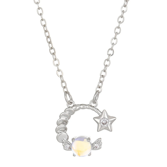 Zodiac Moon Necklace