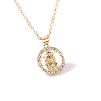 Zodiac Zircon Necklace