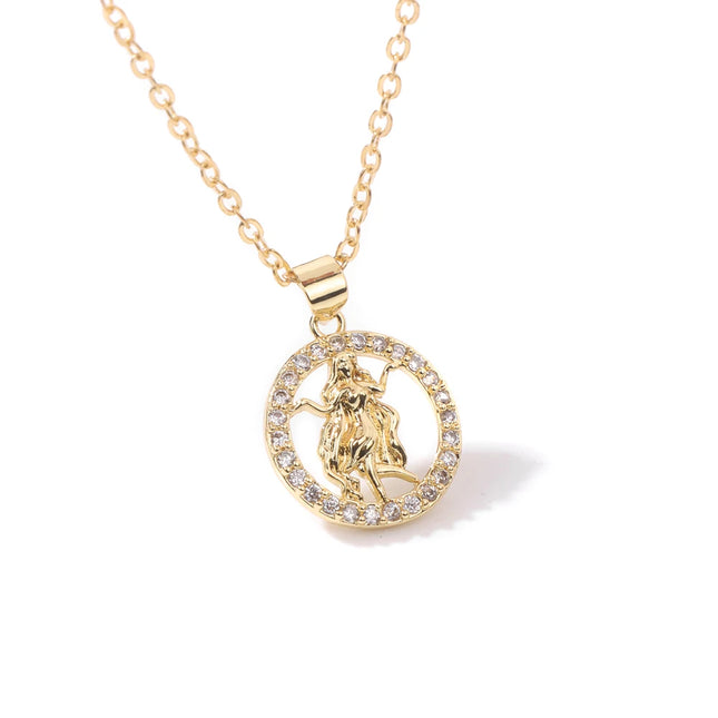 Zodiac Zircon Necklace