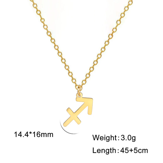 Star Sign Zodiac Necklace