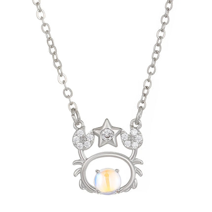 Zodiac Moon Necklace